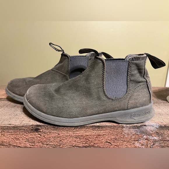 Blundstone Men's Charcoal Chelsea Boots - Picture 3 of 7